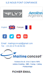 Mobile Screenshot of mailingconcept.com